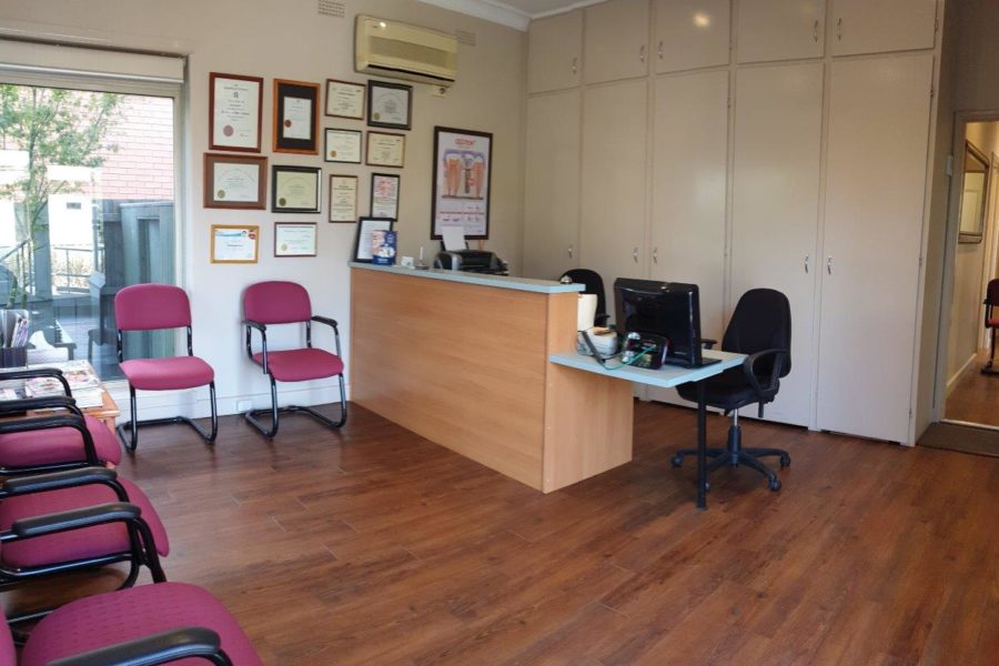 Dental Clinic Balwyn North Reception Area